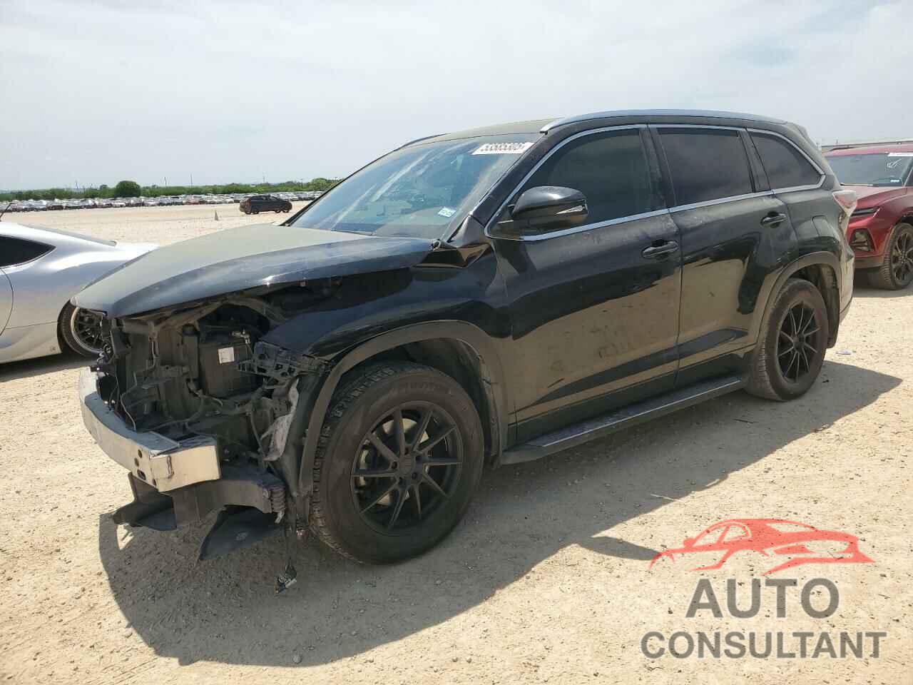 TOYOTA HIGHLANDER 2016 - 5TDYKRFH2GS123708