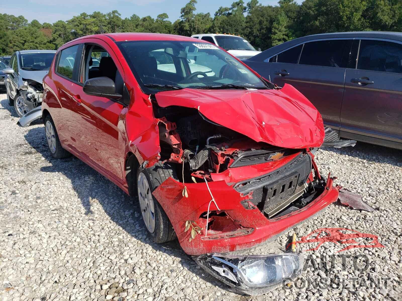 CHEVROLET SPARK 2018 - KL8CB6SA4JC452512
