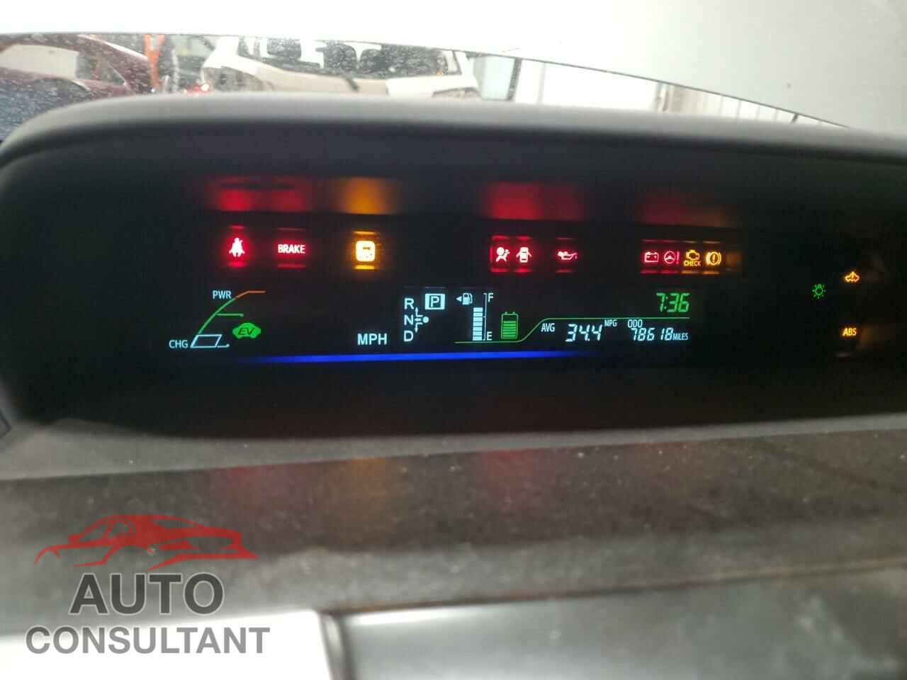 TOYOTA PRIUS 2014 - JTDZN3EU0E3362101