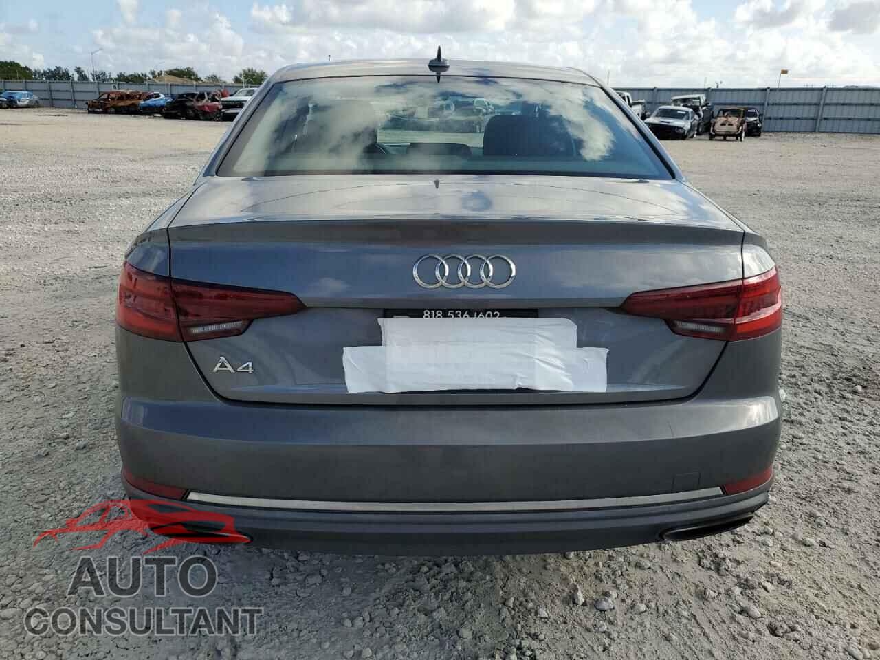 AUDI A4 2019 - WAUGMAF49KA046083