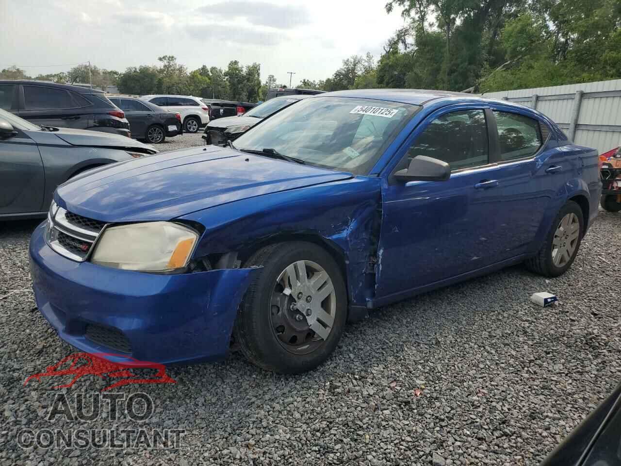 DODGE AVENGER 2013 - 1C3CDZAB2DN683189