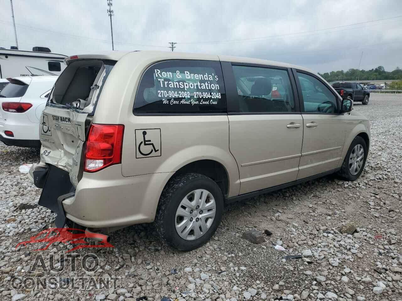 DODGE CARAVAN 2015 - 2C4RDGBG5FR688753