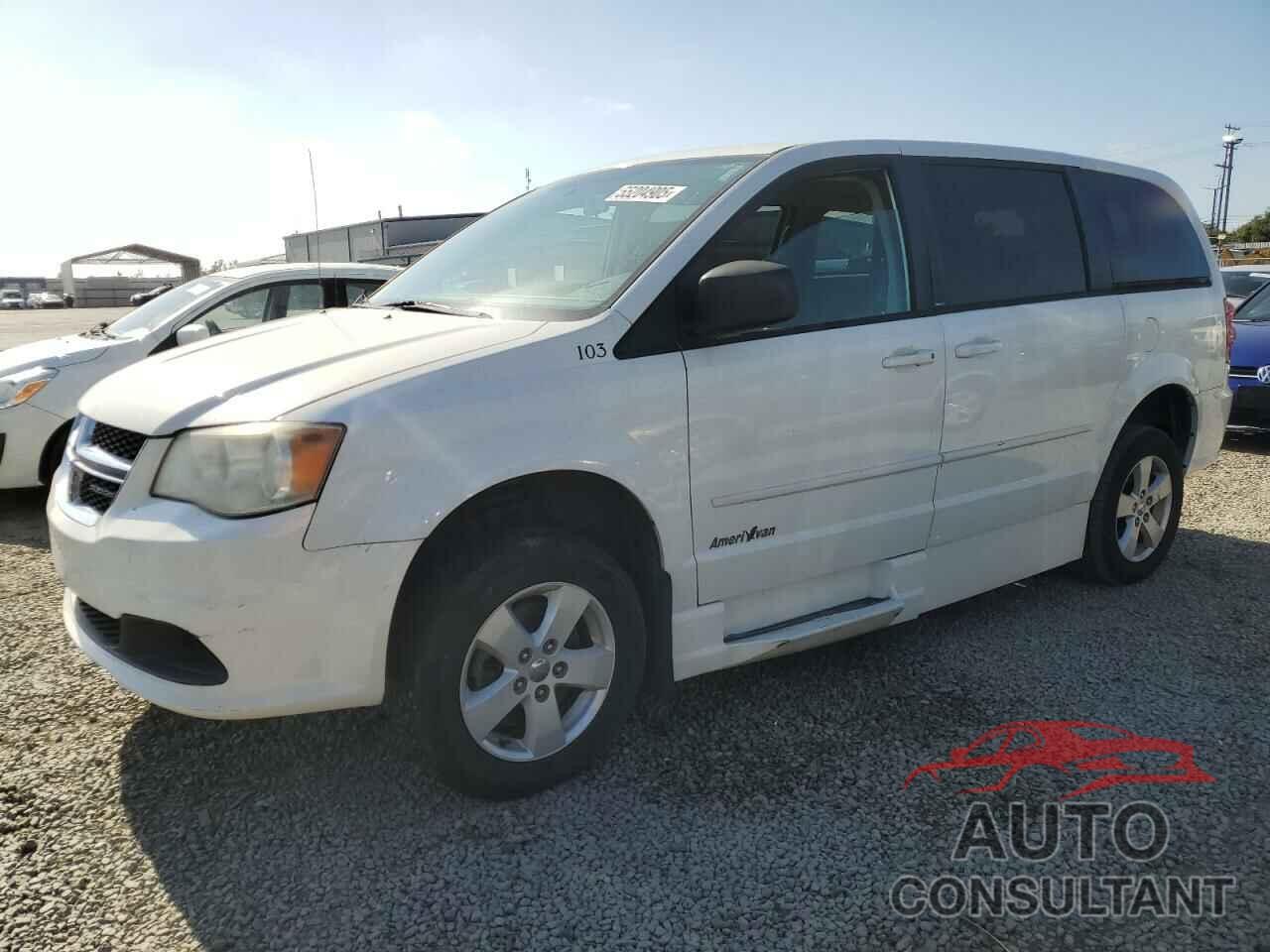 DODGE CARAVAN 2013 - 2C7WDGBGXDR651040