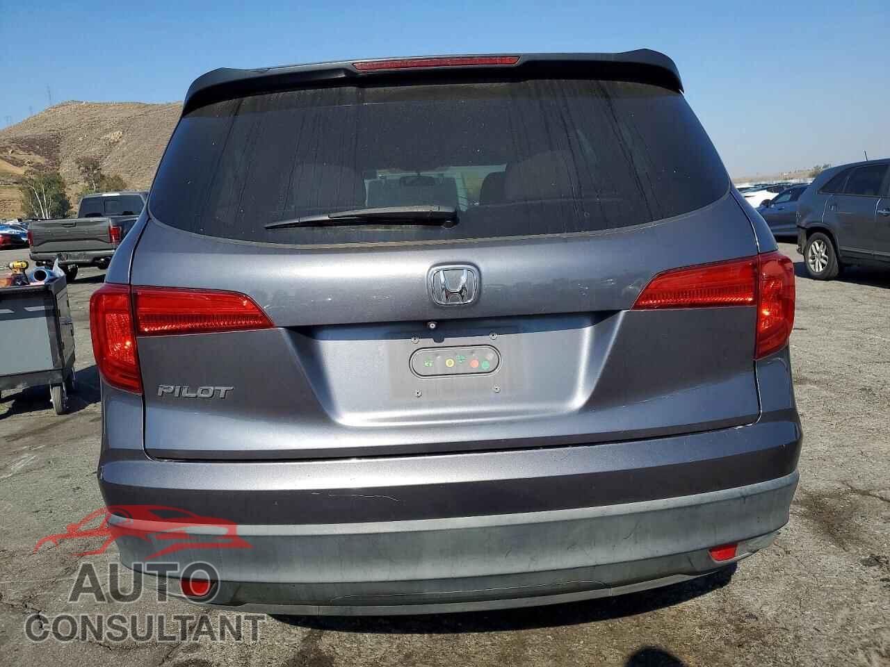 HONDA PILOT 2016 - 5FNYF5H10GB015055