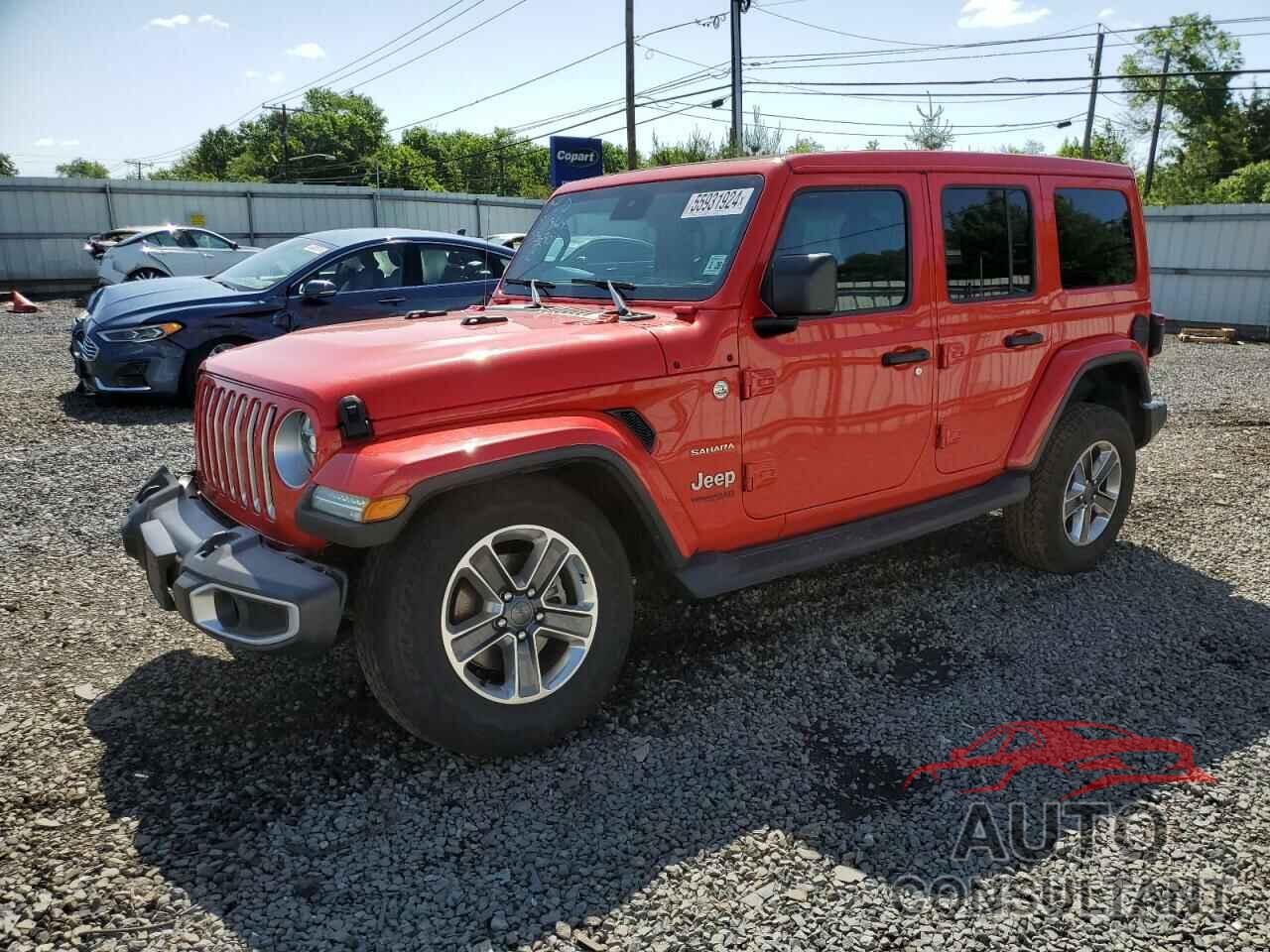 JEEP WRANGLER 2021 - 1C4HJXEG7MW536901