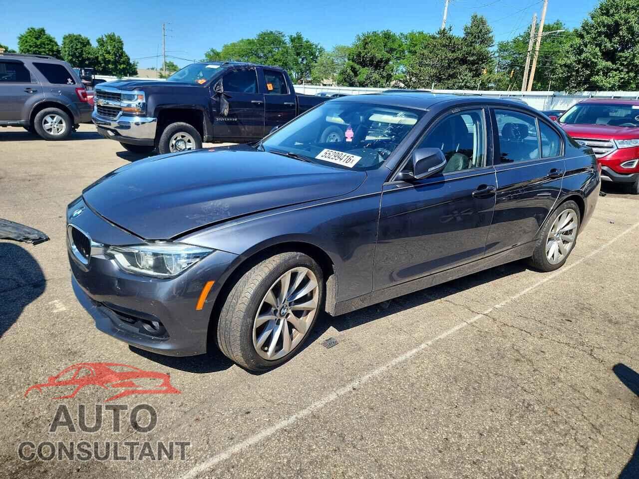 BMW 3 SERIES 2018 - WBA8A3C59JA492268