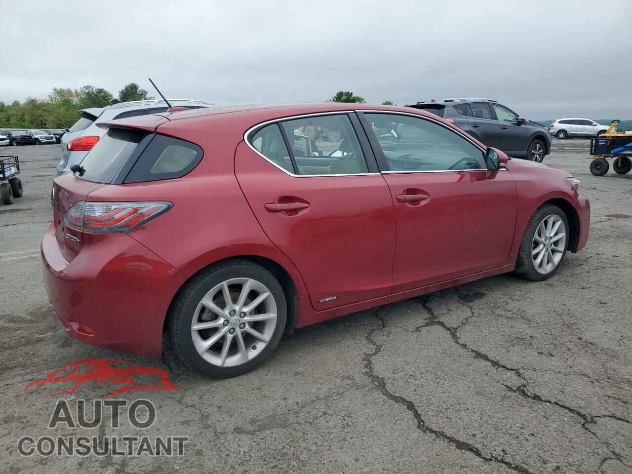 LEXUS CT 200 2012 - JTHKD5BH9C2114065
