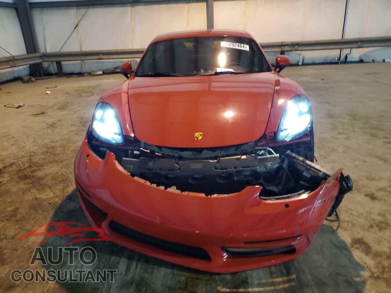 PORSCHE CAYMAN 2017 - WP0AA2A84HS270611