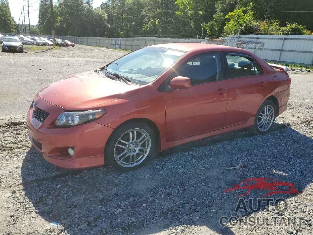 TOYOTA COROLLA 2009 - 1NXBU40E39Z008577
