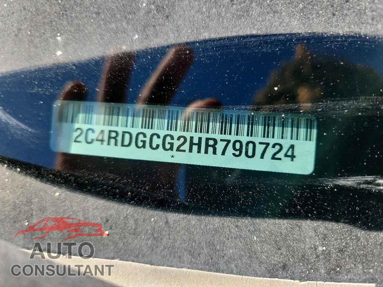 DODGE CARAVAN 2017 - 2C4RDGCG2HR790724