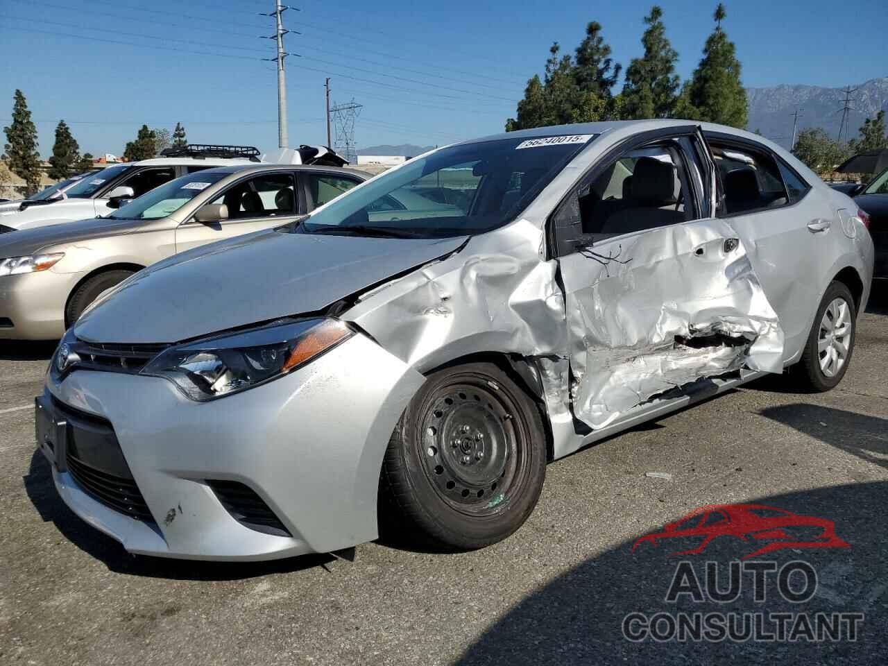 TOYOTA COROLLA 2015 - 5YFBURHEXFP212534