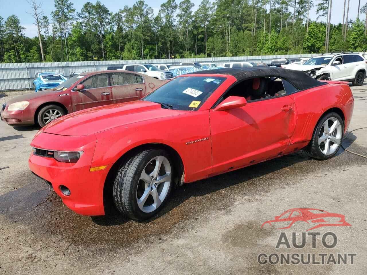 CHEVROLET CAMARO 2015 - 2G1FF3D3XF9216802
