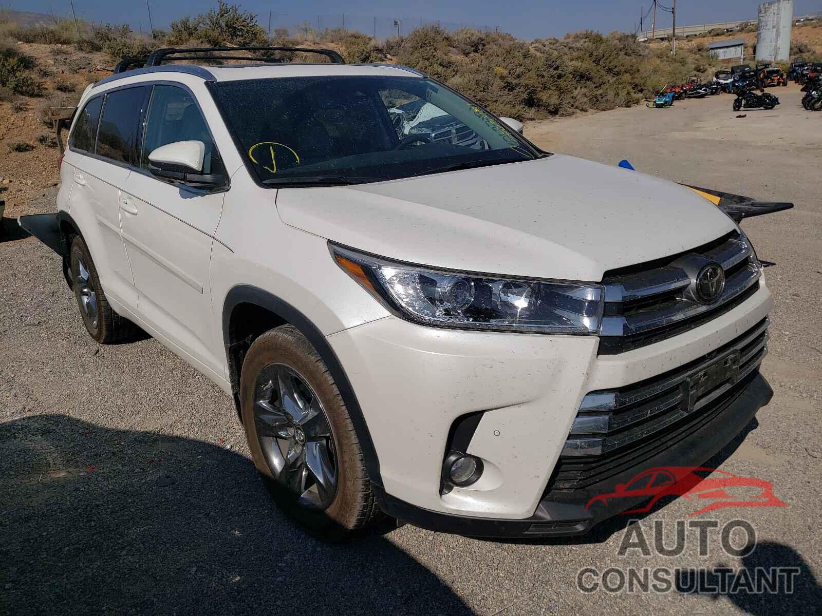 TOYOTA HIGHLANDER 2018 - 5TDDZRFH5JS823210