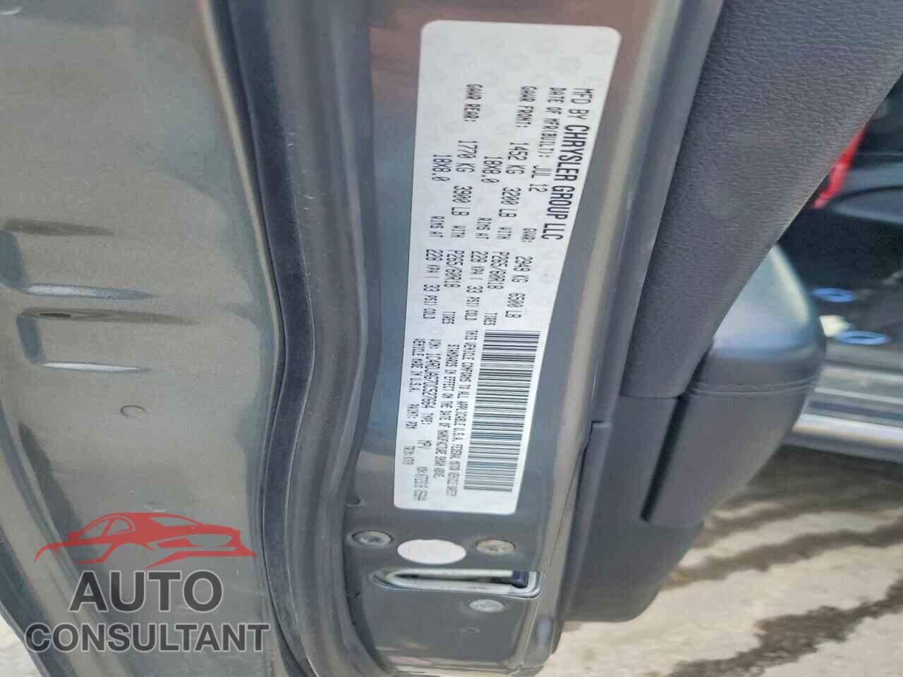 DODGE DURANGO 2013 - 1C4RDJAG7DC527664