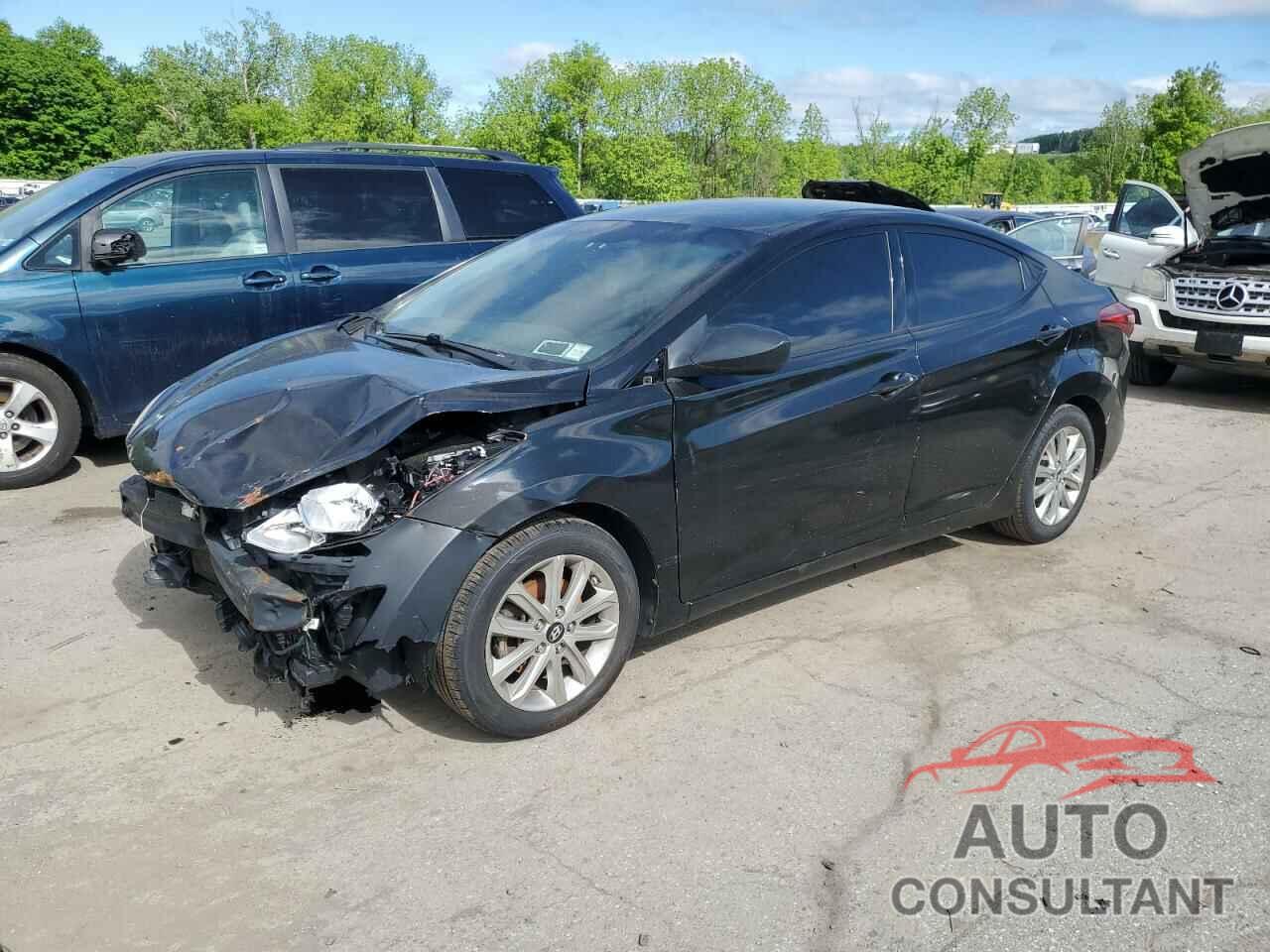 HYUNDAI ELANTRA 2014 - KMHDH4AE8EU043153