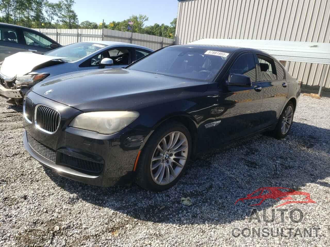 BMW 7 SERIES 2012 - WBAKA8C59CDX01027