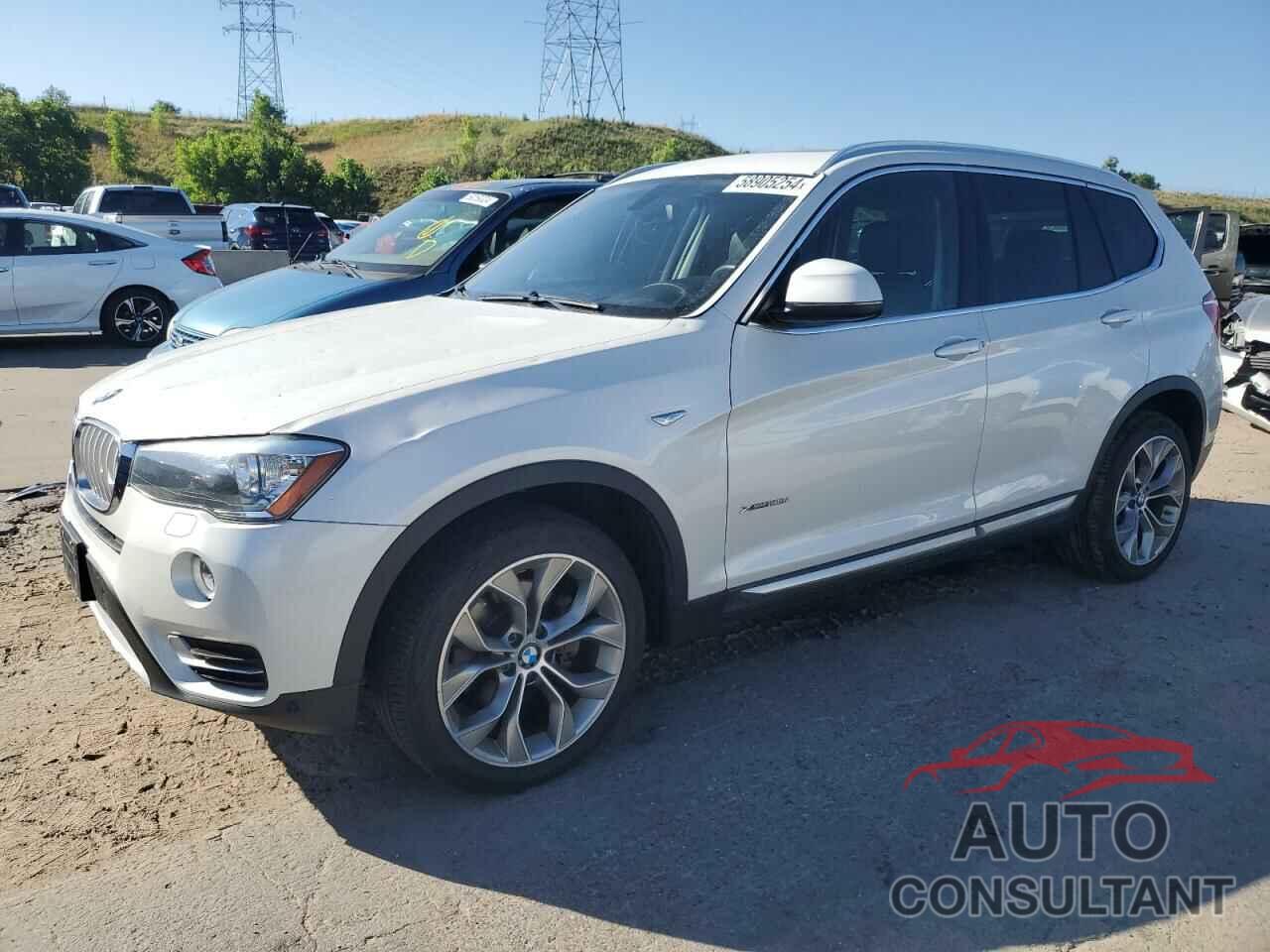 BMW X3 2016 - 5UXWX9C58G0D66639