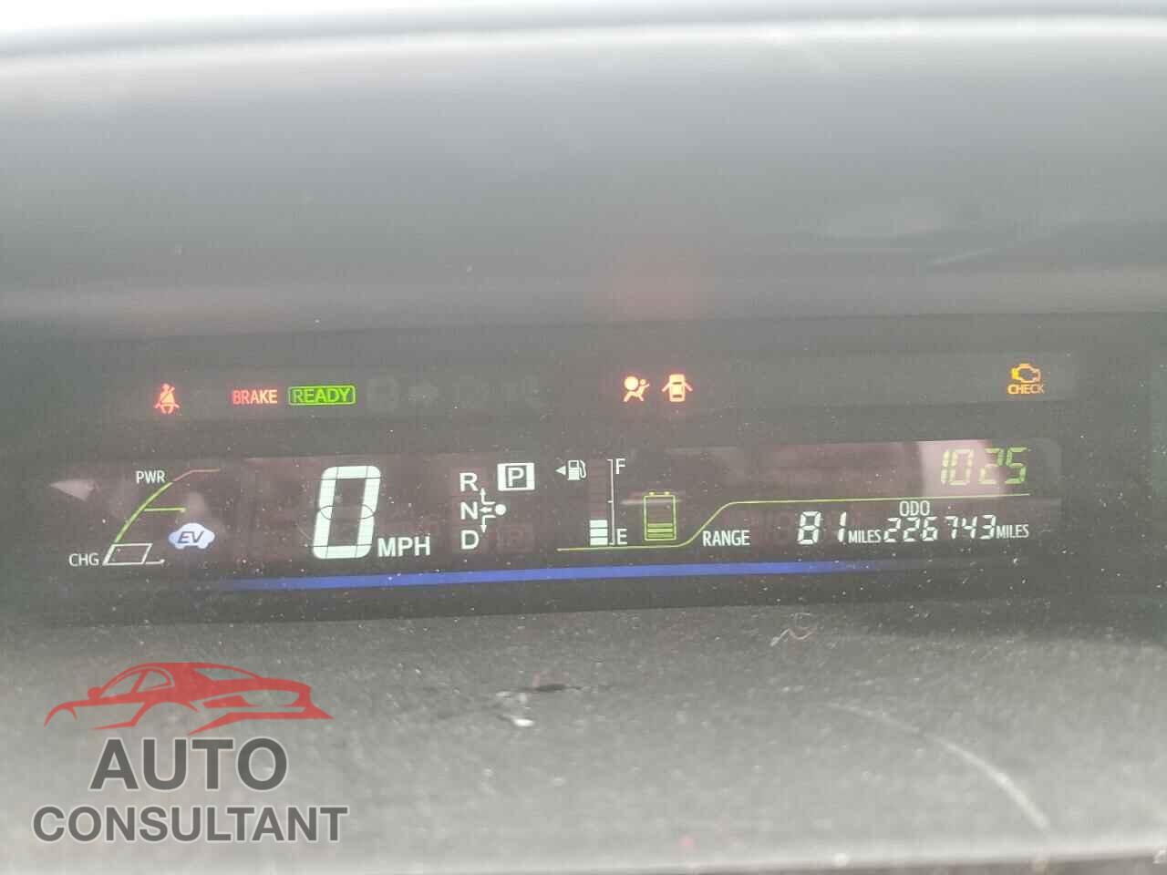 TOYOTA PRIUS 2012 - JTDZN3EU6C3038731
