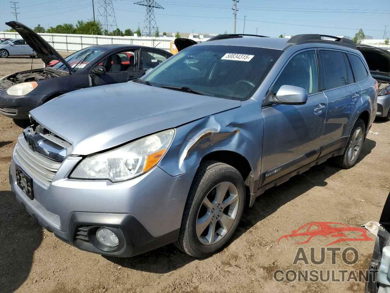 SUBARU OUTBACK 2014 - 4S4BRBCC7E3245783