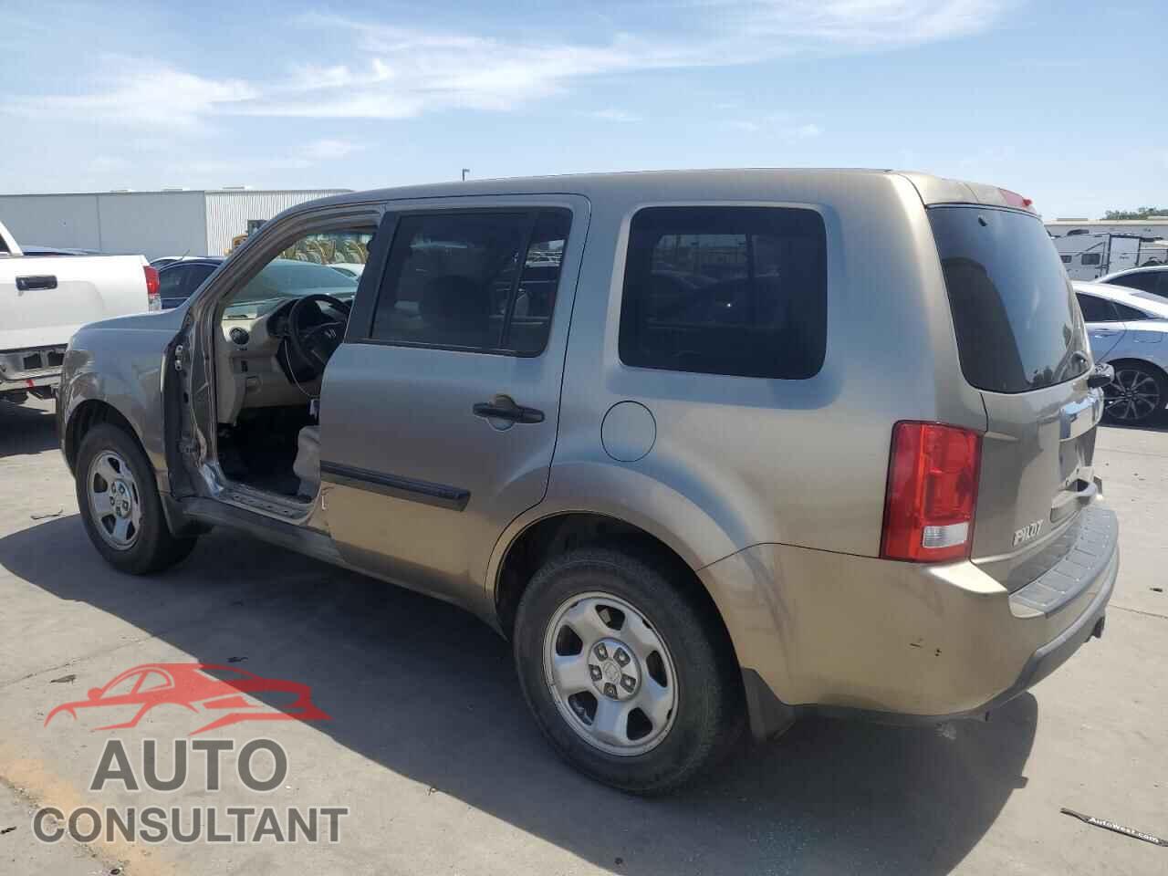 HONDA PILOT 2010 - 5FNYF4H2XAB014666