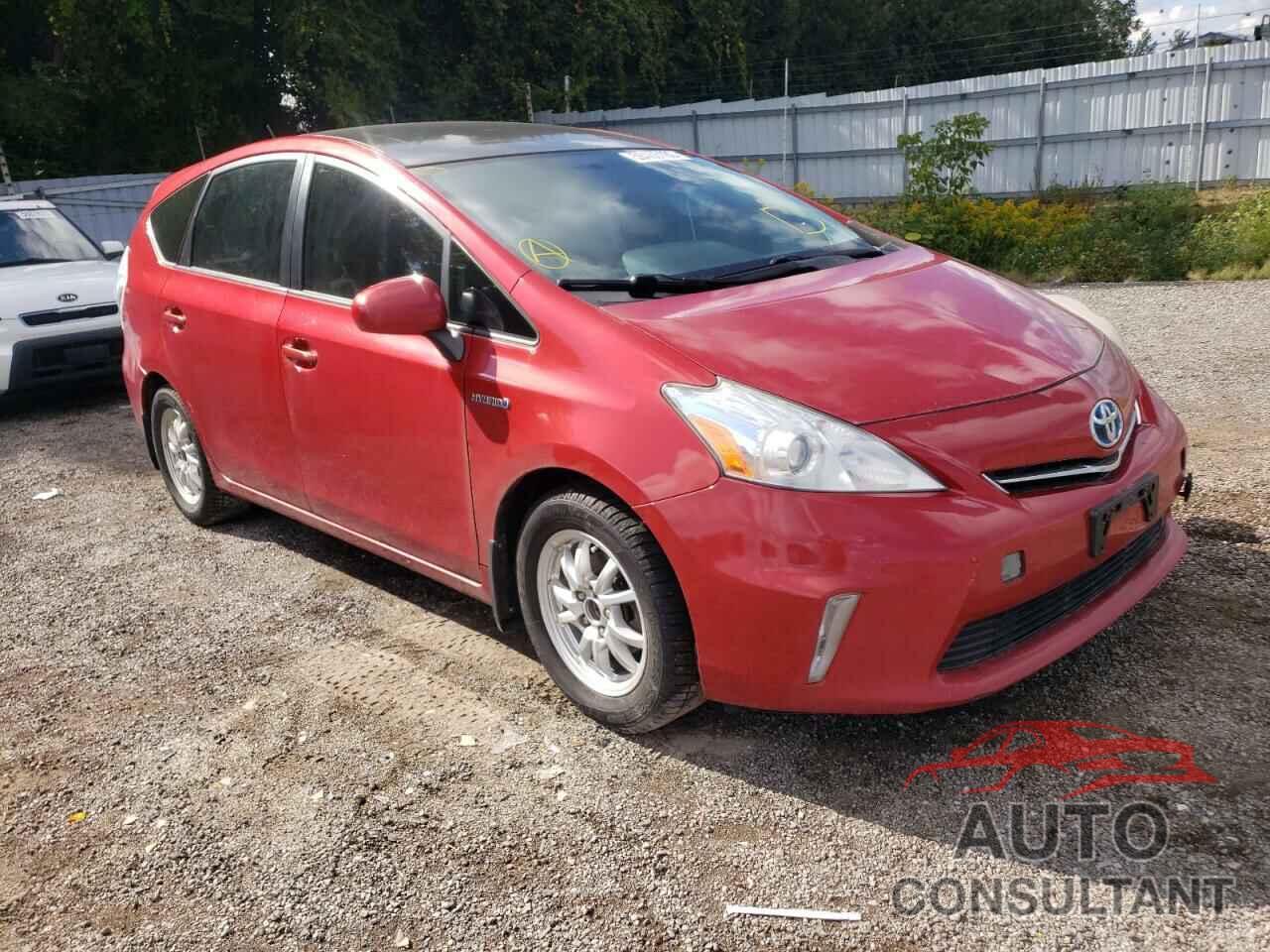 TOYOTA PRIUS 2012 - JTDZN3EU4C3099236