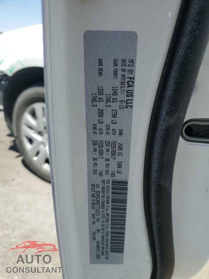 DODGE JOURNEY 2015 - 3C4PDCAB5FT712214