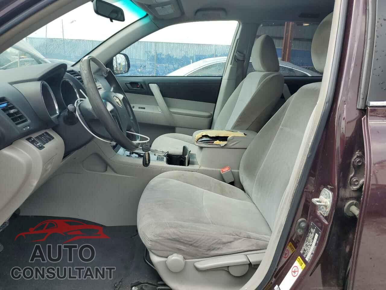 TOYOTA HIGHLANDER 2012 - 5TDZA3EH5CS019231