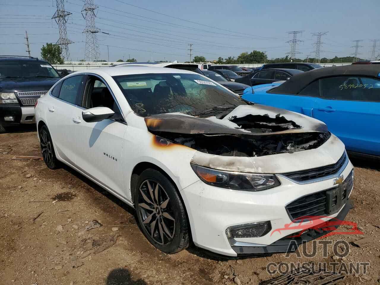 CHEVROLET MALIBU 2017 - 1G1ZE5ST4HF166570