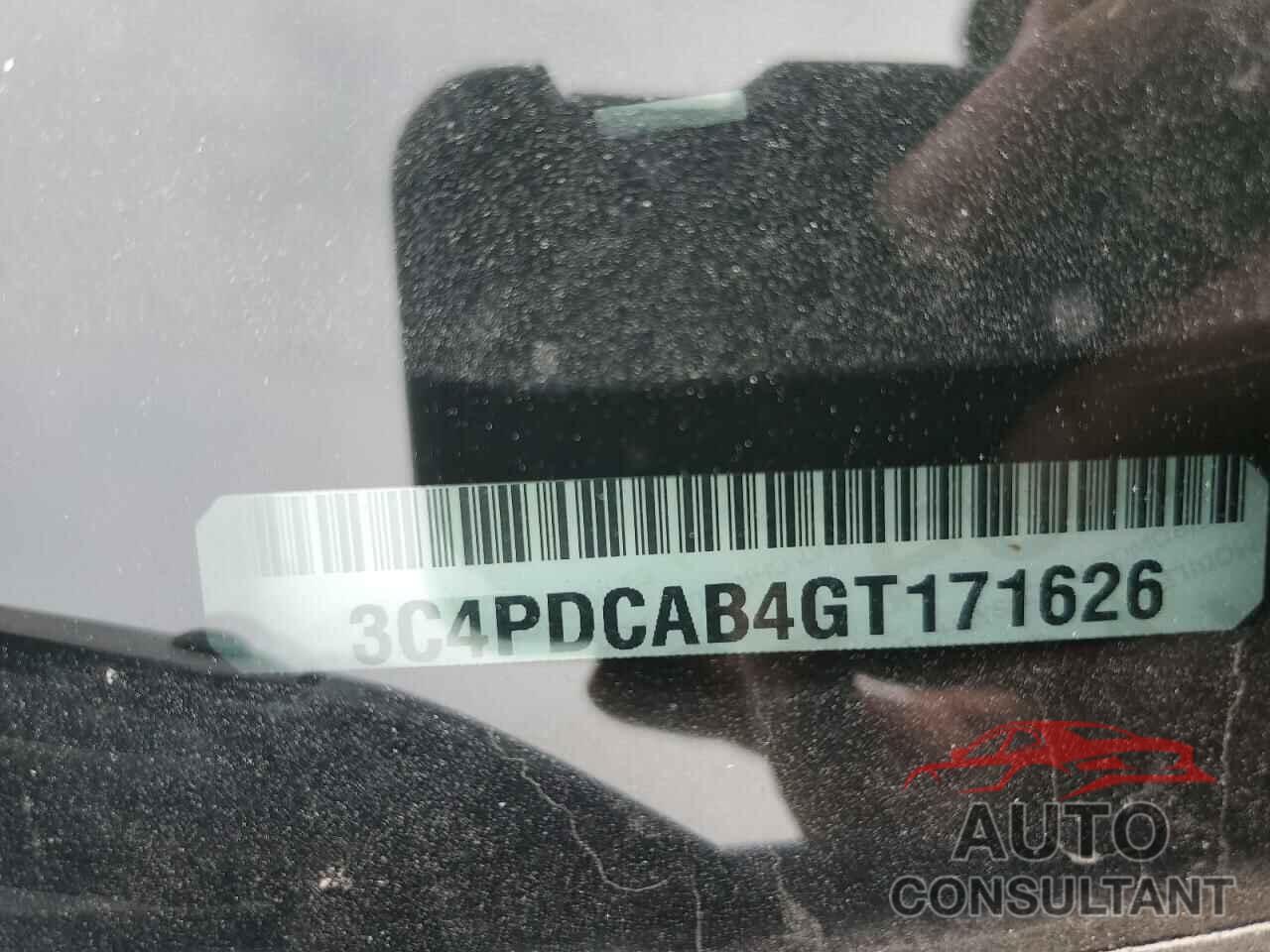 DODGE JOURNEY 2016 - 3C4PDCAB4GT171626