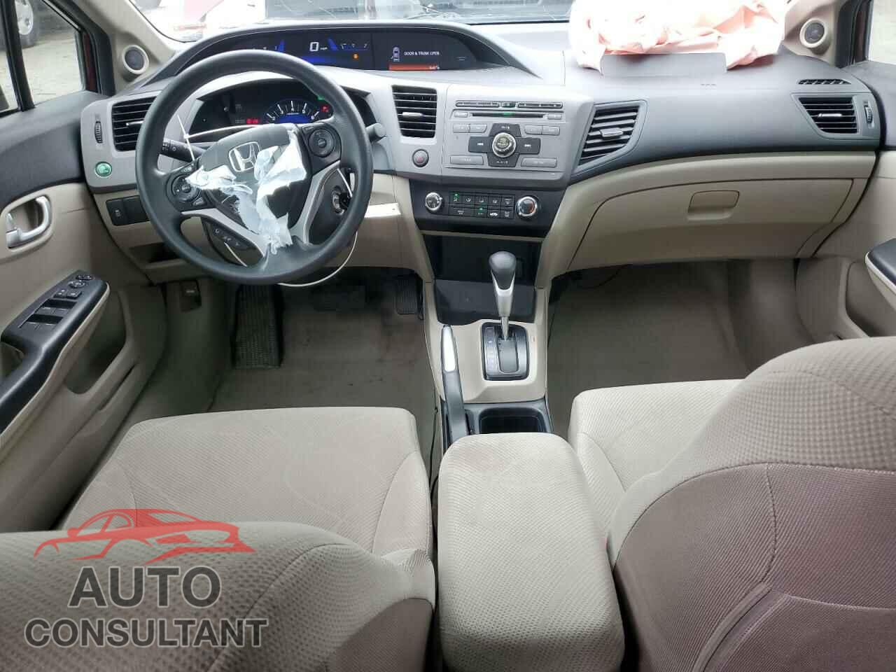 HONDA CIVIC 2012 - JHMFB2F89CS006111
