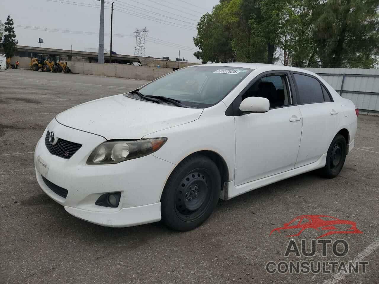 TOYOTA COROLLA 2009 - 1NXBU40E69Z022442