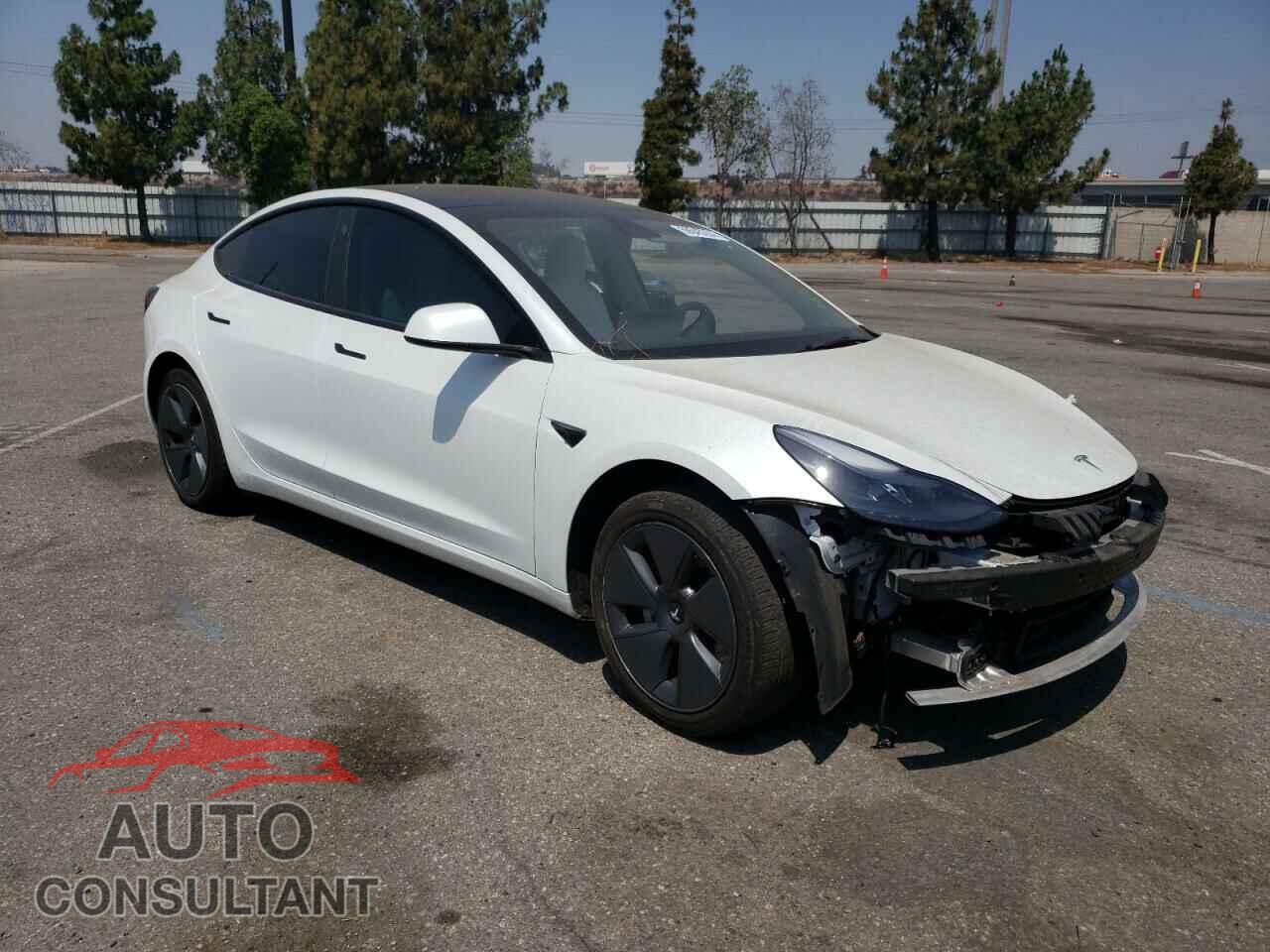 TESLA MODEL 3 2022 - 5YJ3E1EBXNF255374