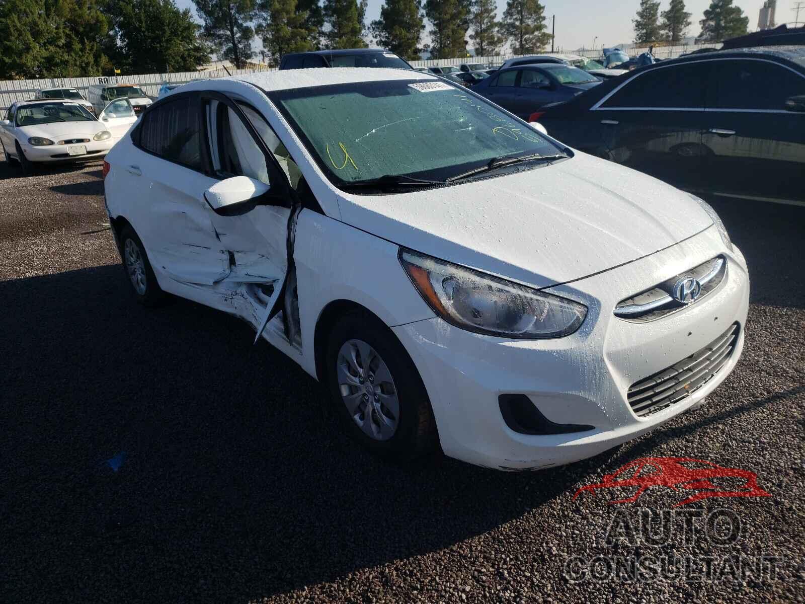 HYUNDAI ACCENT 2016 - KMHCT4AEXGU118304