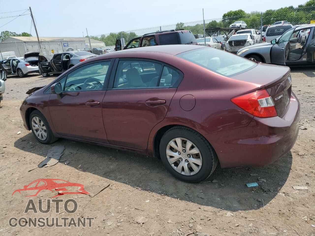 HONDA CIVIC 2012 - 19XFB2F50CE323558
