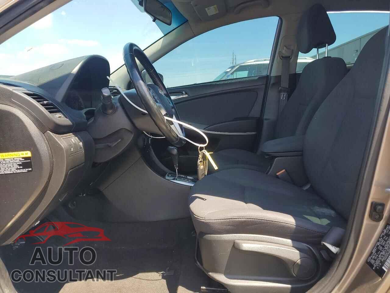 HYUNDAI ACCENT 2014 - KMHCU5AE7EU189184