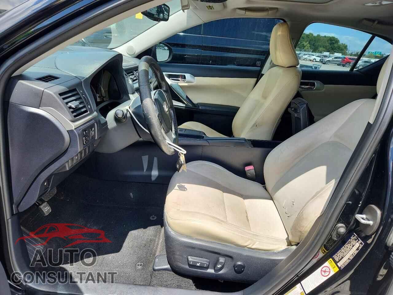 LEXUS CT 200 2012 - JTHKD5BH8C2075775
