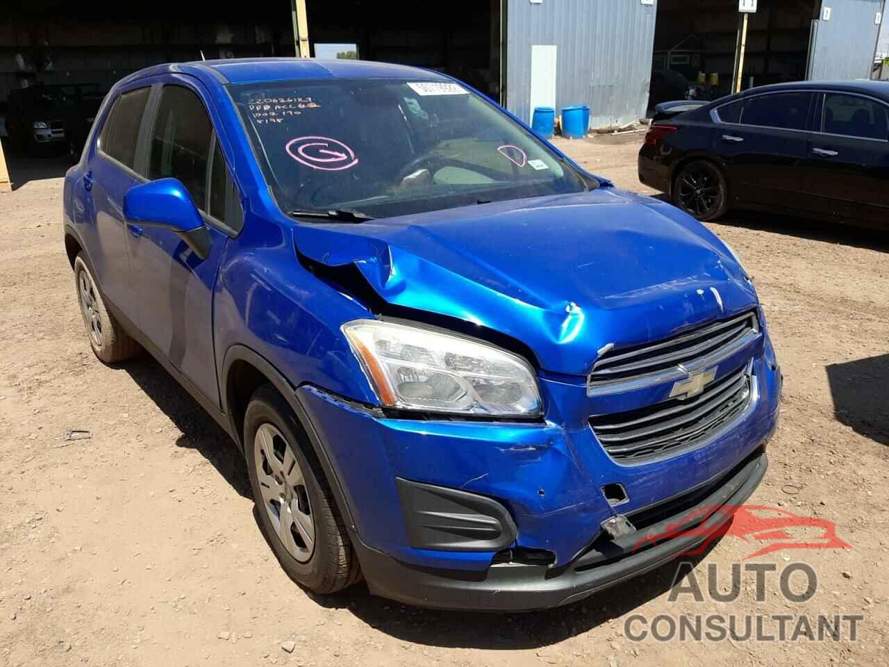 CHEVROLET TRAX 2016 - KL7CJKSB7GB535195