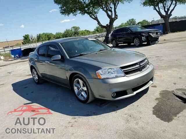 DODGE AVENGER 2013 - 1C3CDZCB0DN594492