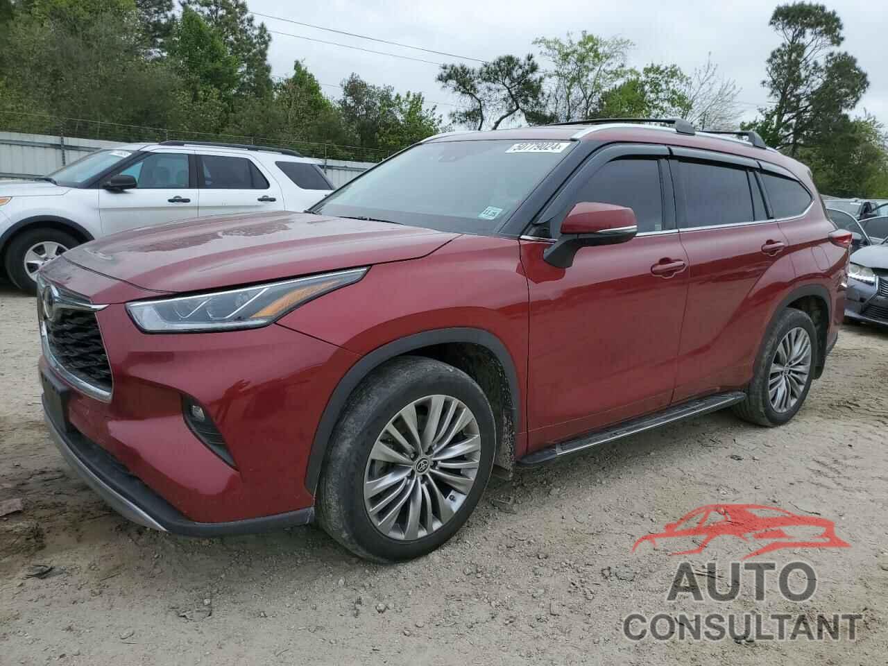 TOYOTA HIGHLANDER 2021 - 5TDFZRBH8MS069416