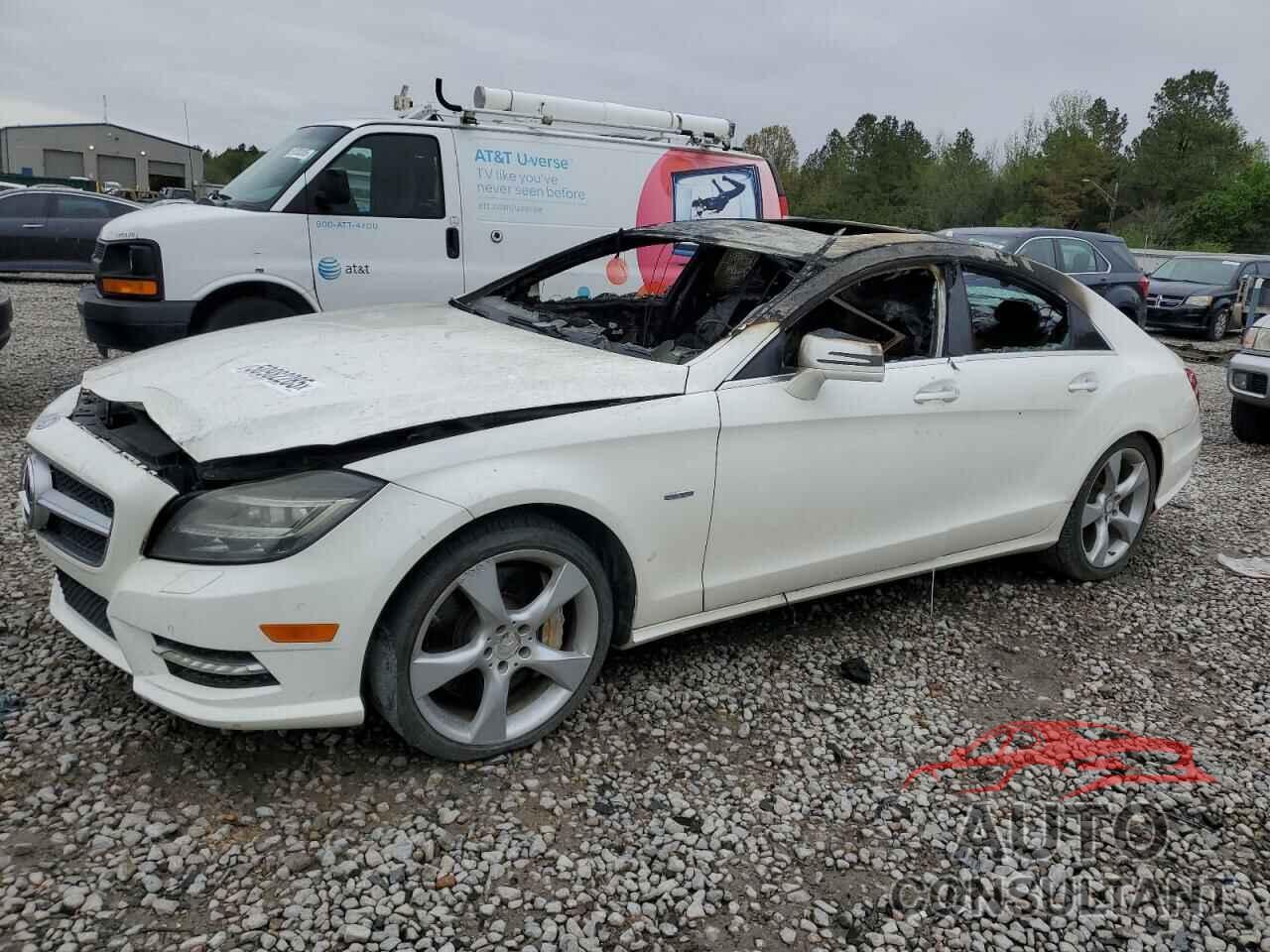 MERCEDES-BENZ CLS-CLASS 2012 - WDDLJ9BB1CA033414