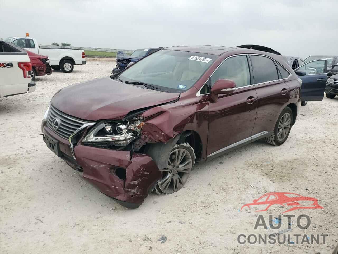 LEXUS RX450 2013 - JTJZB1BA6D2413240