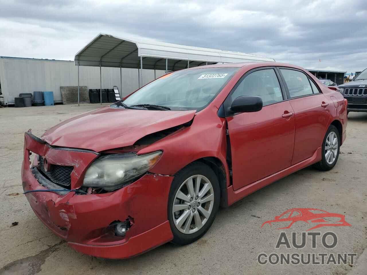 TOYOTA COROLLA 2010 - 2T1BU4EE9AC494343