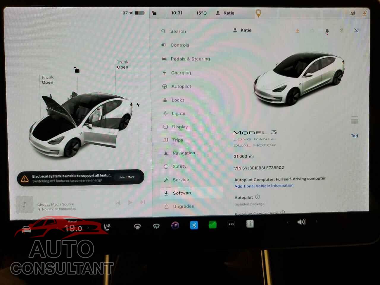 TESLA MODEL 3 2020 - 5YJ3E1EB3LF735902