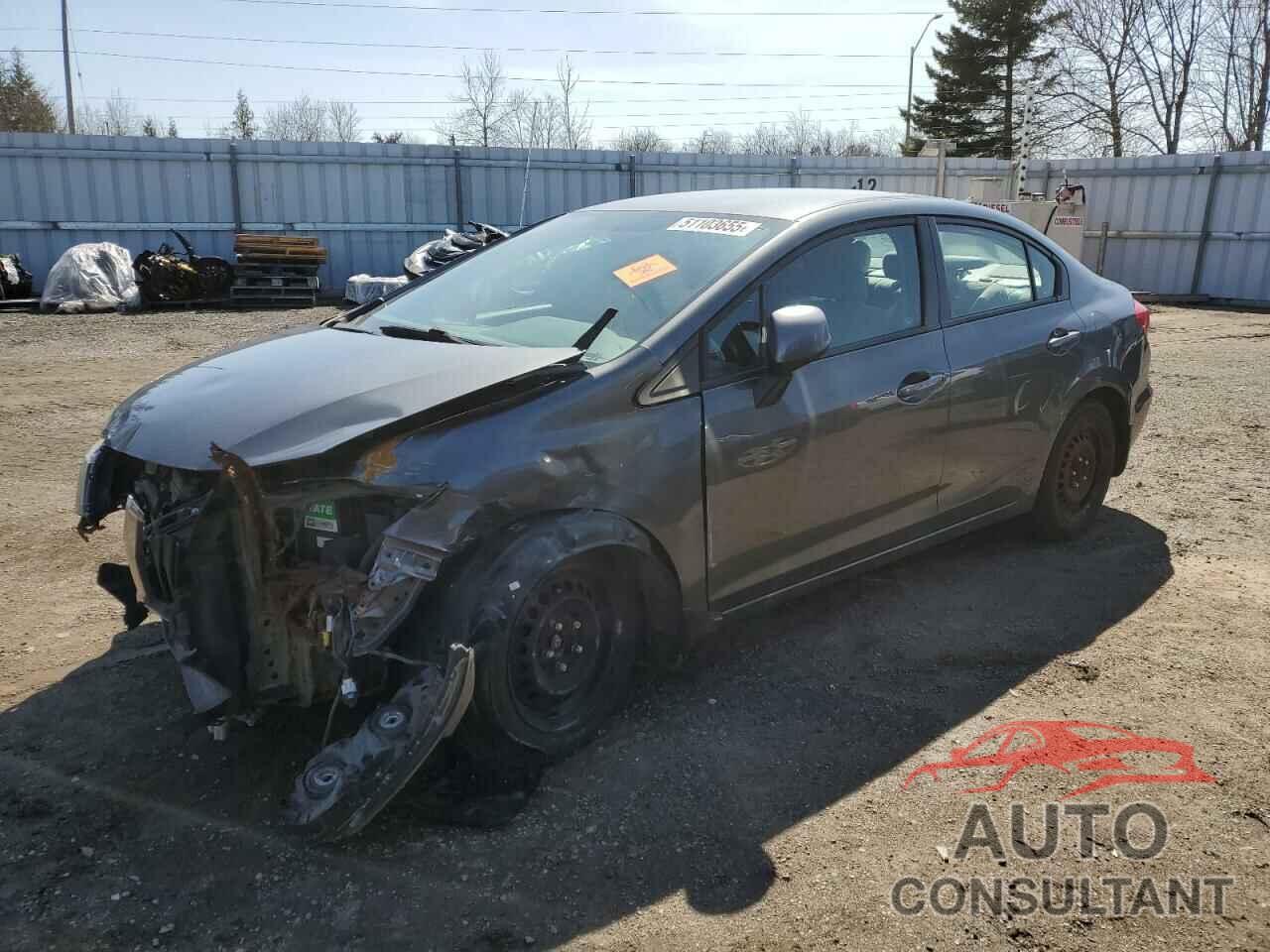 HONDA CIVIC 2012 - 2HGFB2F43CH104767