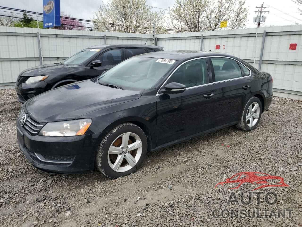 VOLKSWAGEN PASSAT 2012 - 1VWBP7A3XCC025655