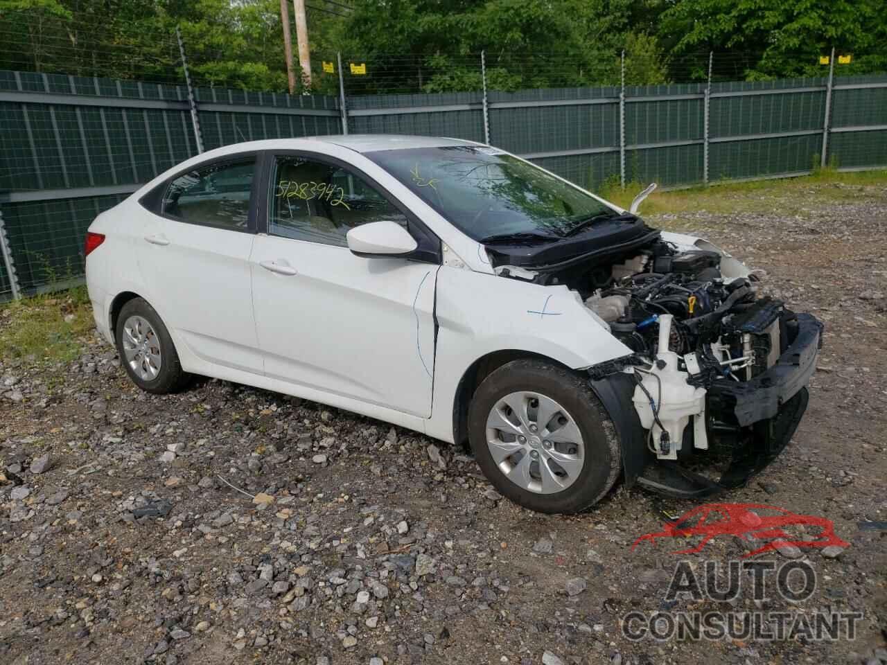 HYUNDAI ACCENT 2017 - KMHCT4AE8HU366634