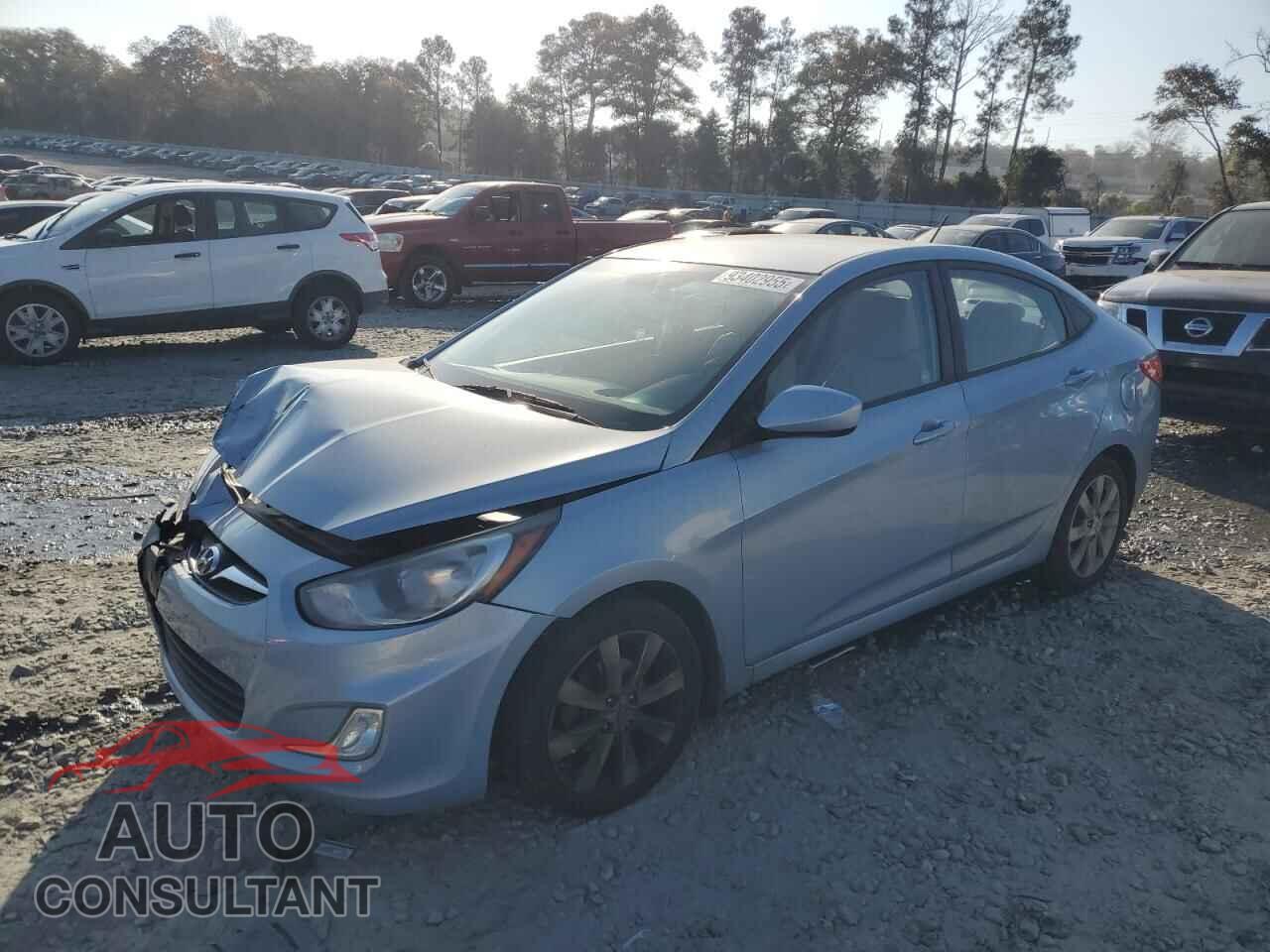 HYUNDAI ACCENT 2013 - KMHCU4AE1DU320313