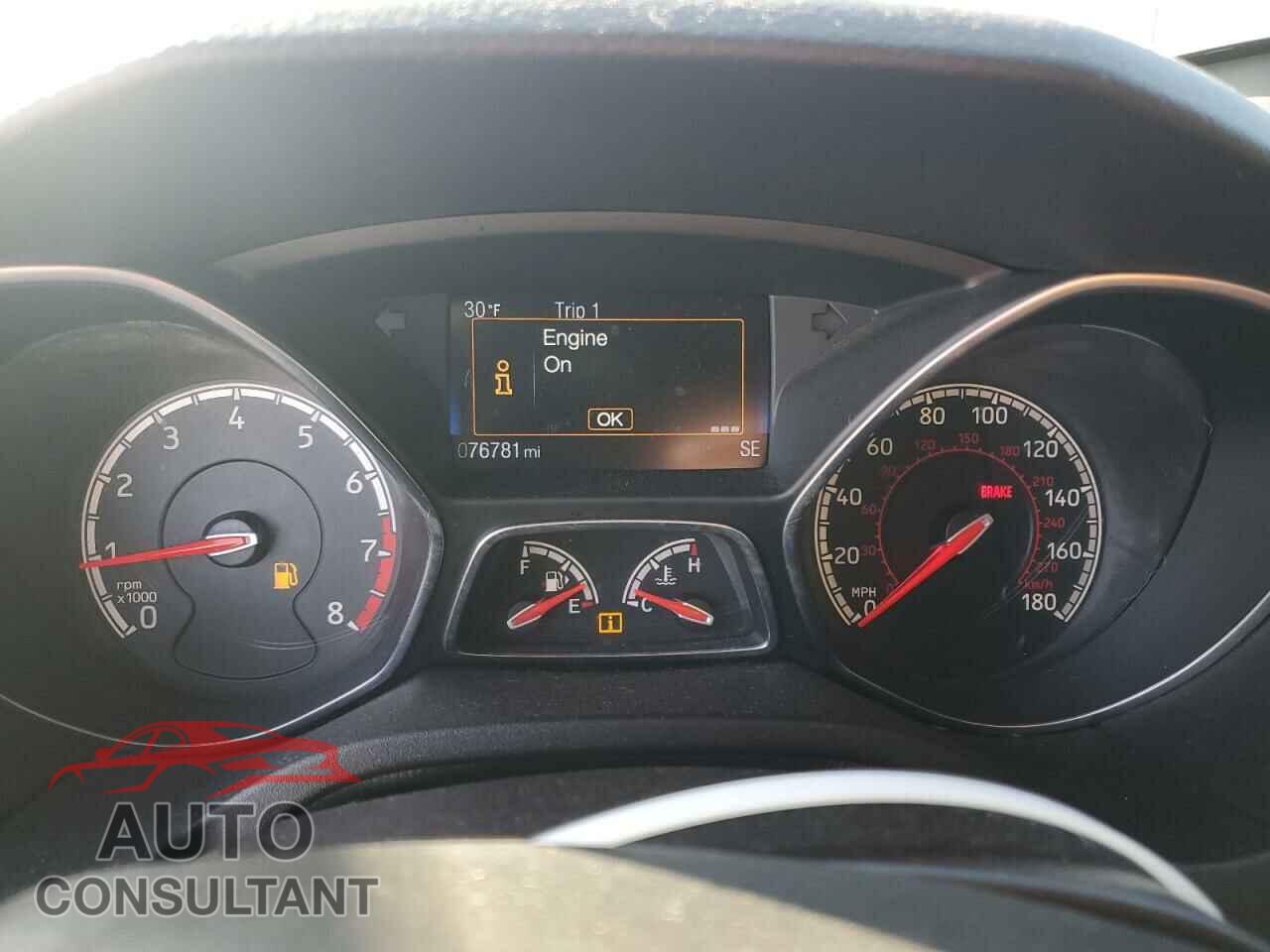 FORD FOCUS 2017 - 1FADP3L93HL349064
