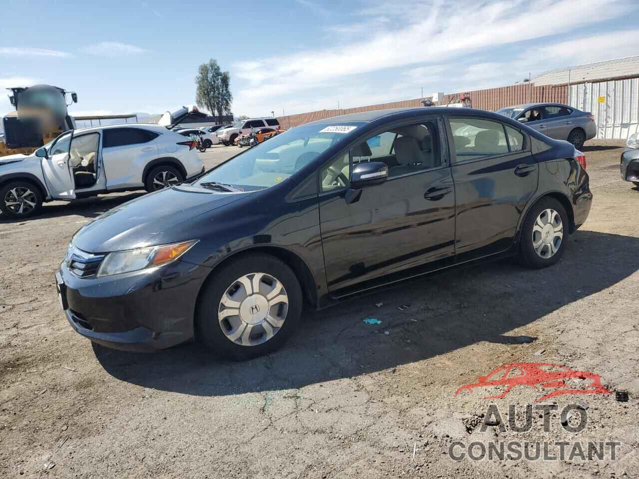 HONDA CIVIC 2012 - JHMFB4F21CS006627