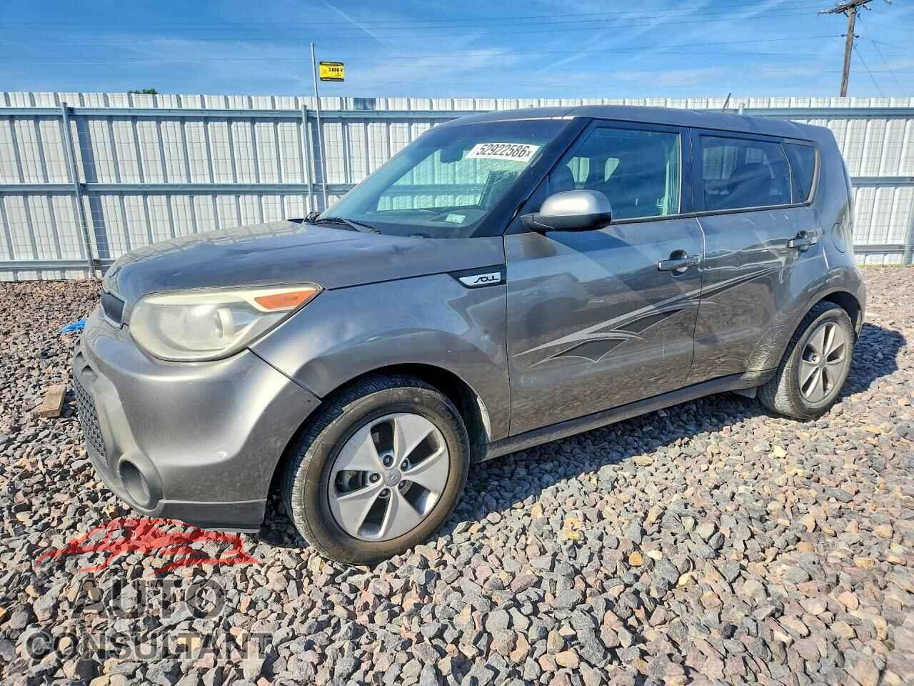 KIA SOUL BASE 2016 - KNDJN2A27G7253044